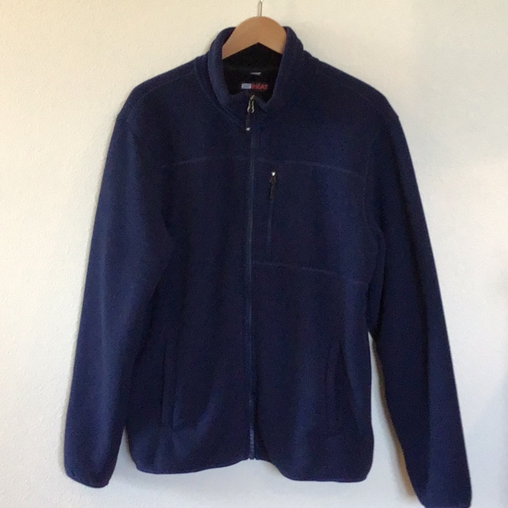 32 Heat Full Zip Jacket lined with Fleece size L